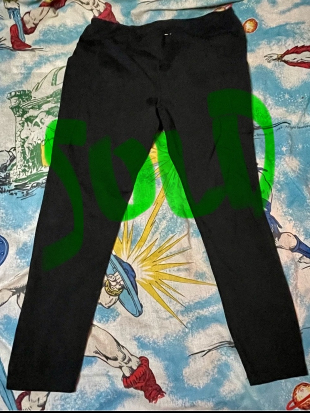 Jockey Black Stretch Leggings - XL
